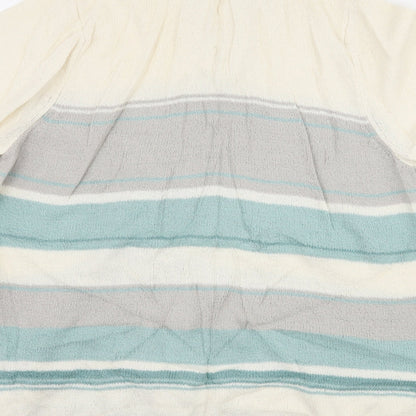 Womens UK Size M BM Collection Ivory Basic T-Shirt
