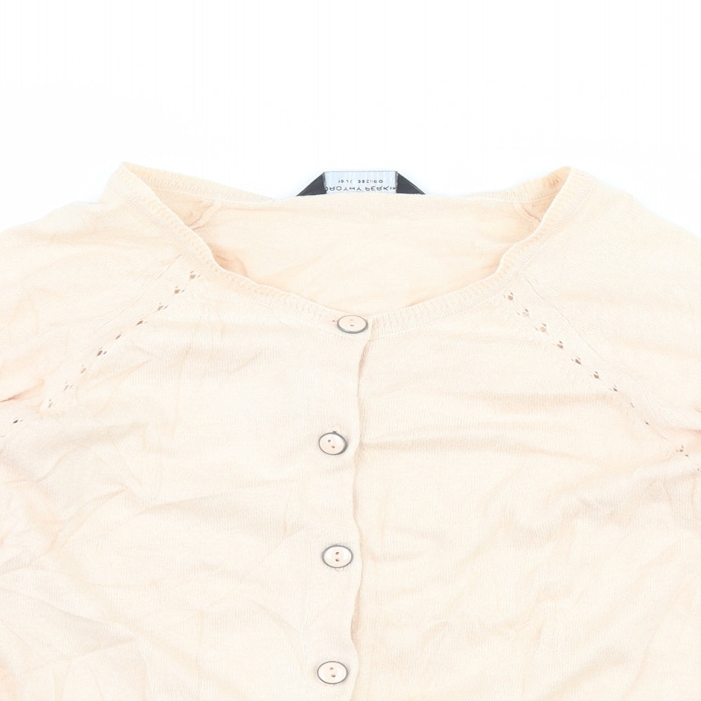 Dorothy Perkins Womens Pink   Cape Jumper Size 8