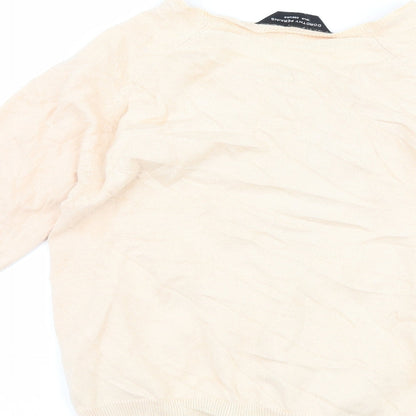 Dorothy Perkins Womens Pink   Cape Jumper Size 8