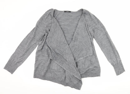 George Womens Grey   Cardigan Jumper Size 14