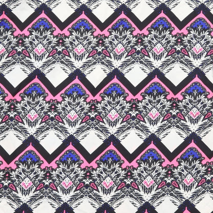 Atmosphere Womens White Geometric  Basic Blouse Size 14