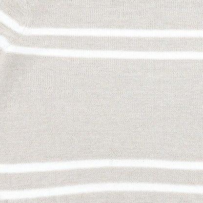Bonmarché Womens Beige Striped Pullover Jumper Size S