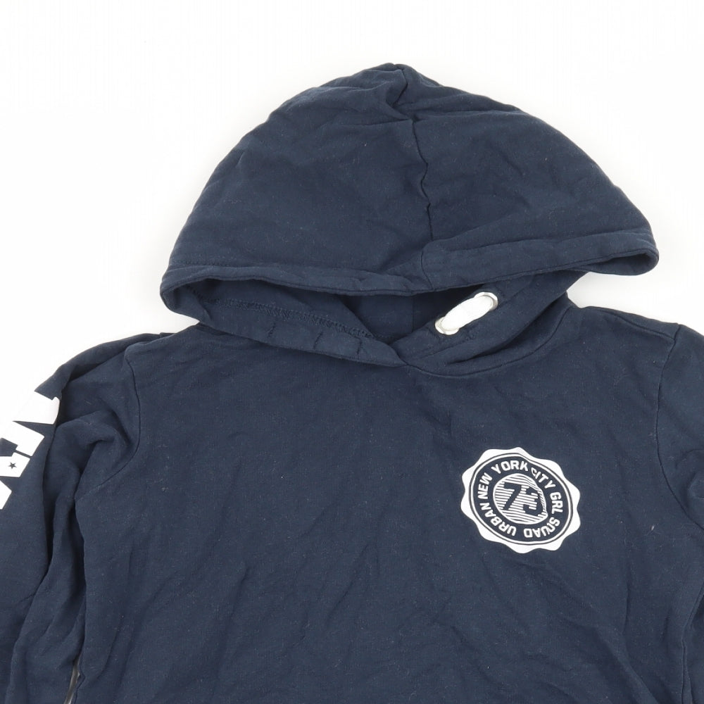 AriZona Girls Blue   Pullover Hoodie Size 10-11 Years  - nyc