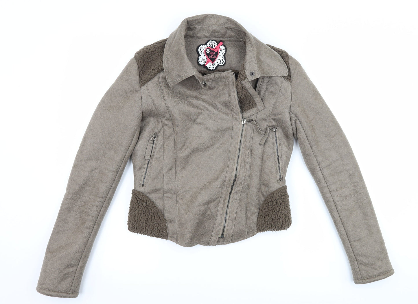 Red or Dead Womens Brown   Jacket  Size 8
