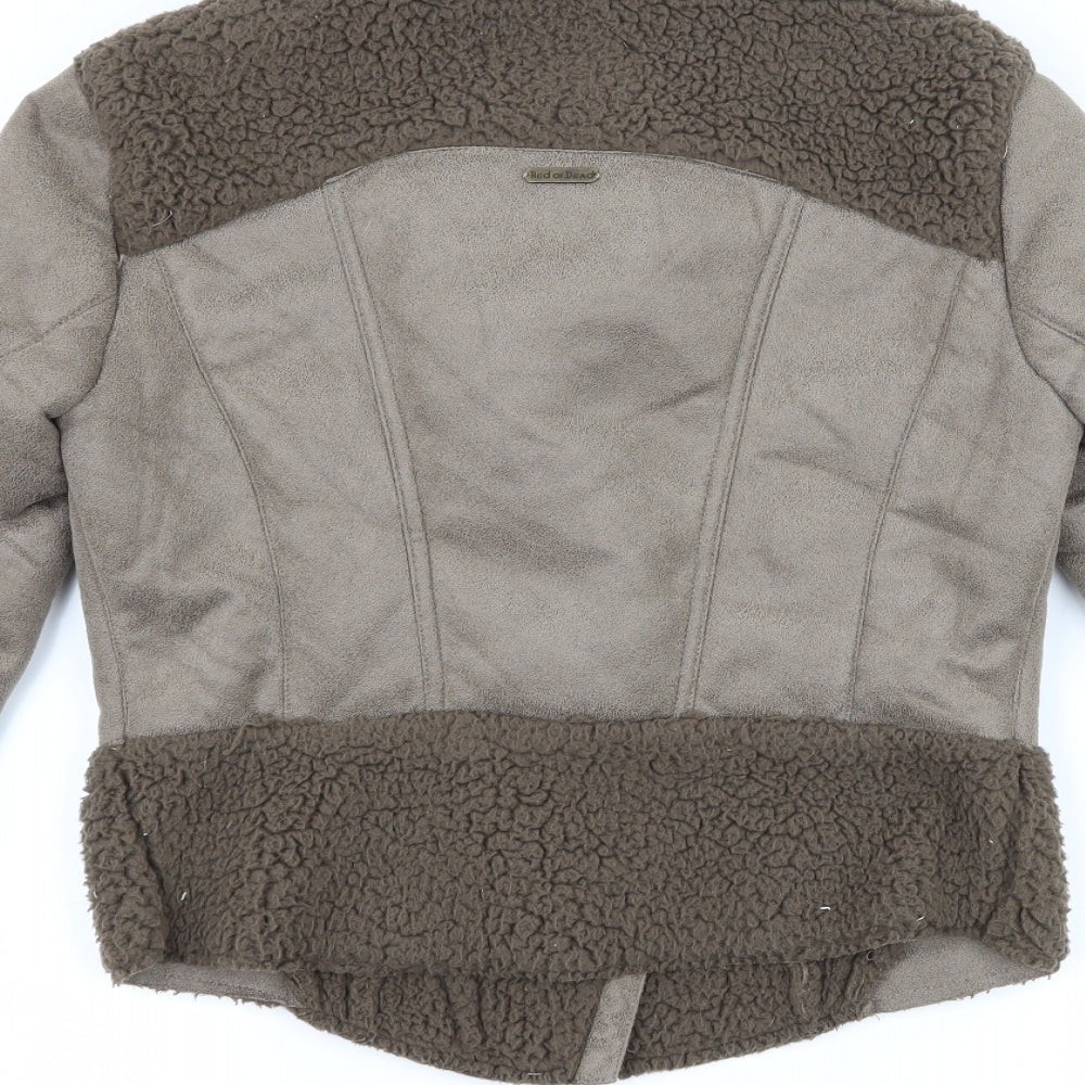 Red or Dead Womens Brown   Jacket  Size 8