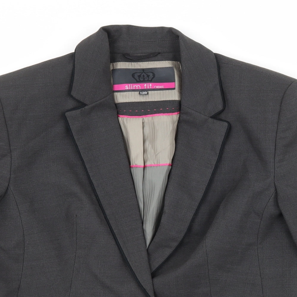 NEXT Womens Grey   Jacket Suit Jacket Size 12