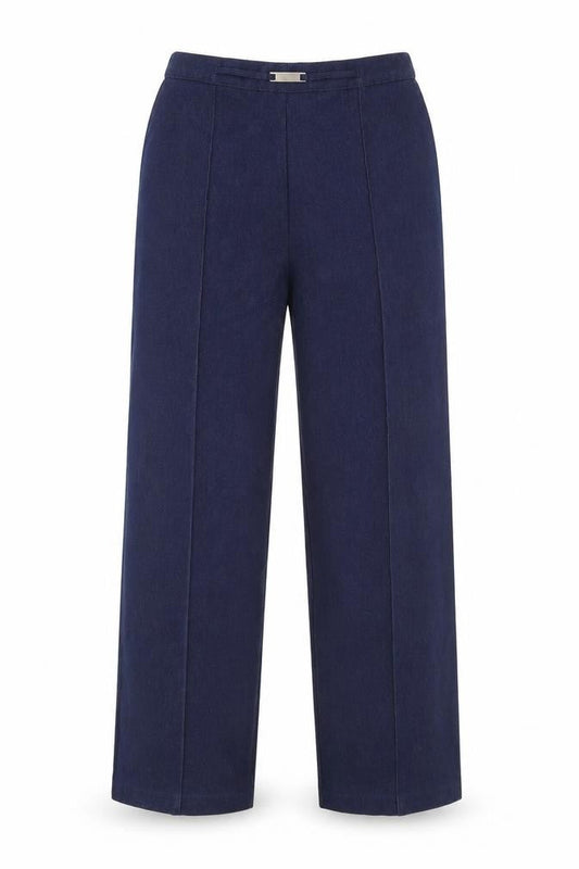 Womens UK Size 10 Papaya Regular Fit  Blue Trousers
