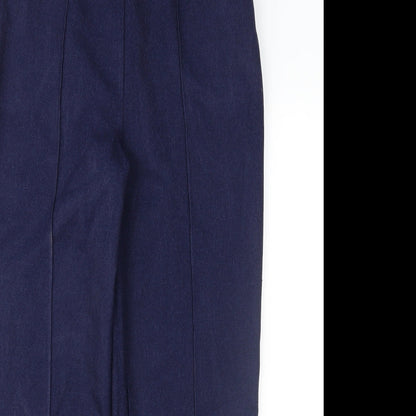 Womens UK Size 10 Papaya Regular Fit  Blue Trousers