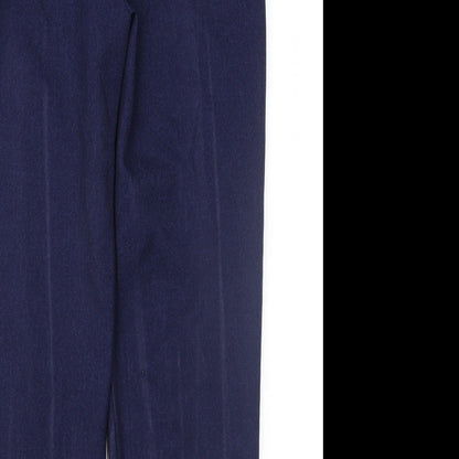 Womens UK Size 10 Papaya Regular Fit  Blue Trousers
