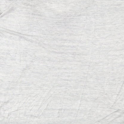 H&M Womens Grey  Knit Pullover Jumper Size M