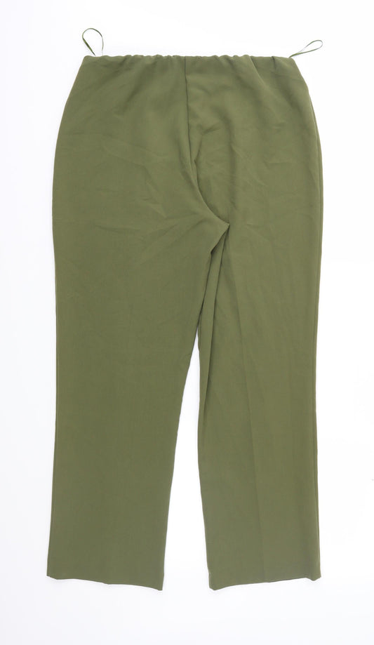 Classic Womens Green   Trousers  Size 32 in L27 in