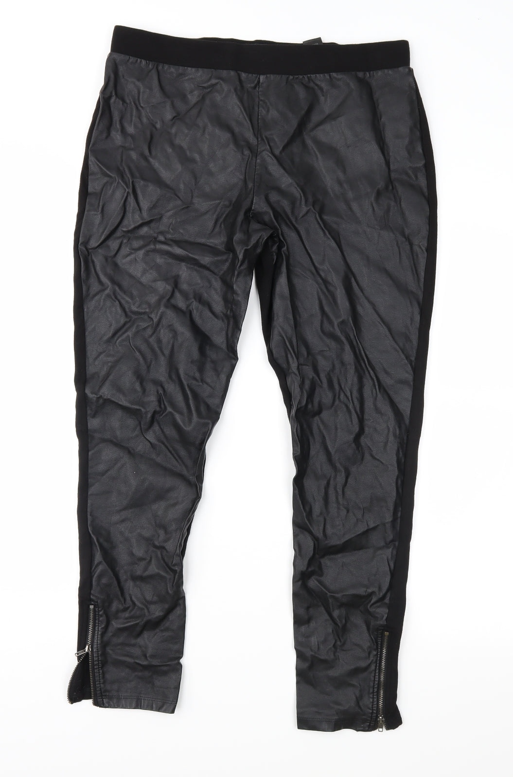 Womens UK Size 14 NEXT Regular Fit  Black Trousers