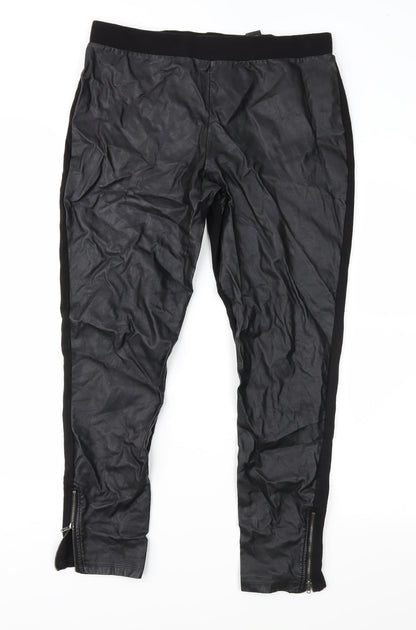 Womens UK Size 14 NEXT Regular Fit  Black Trousers