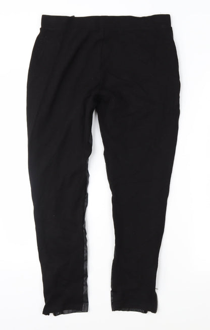 Womens UK Size 14 NEXT Regular Fit  Black Trousers