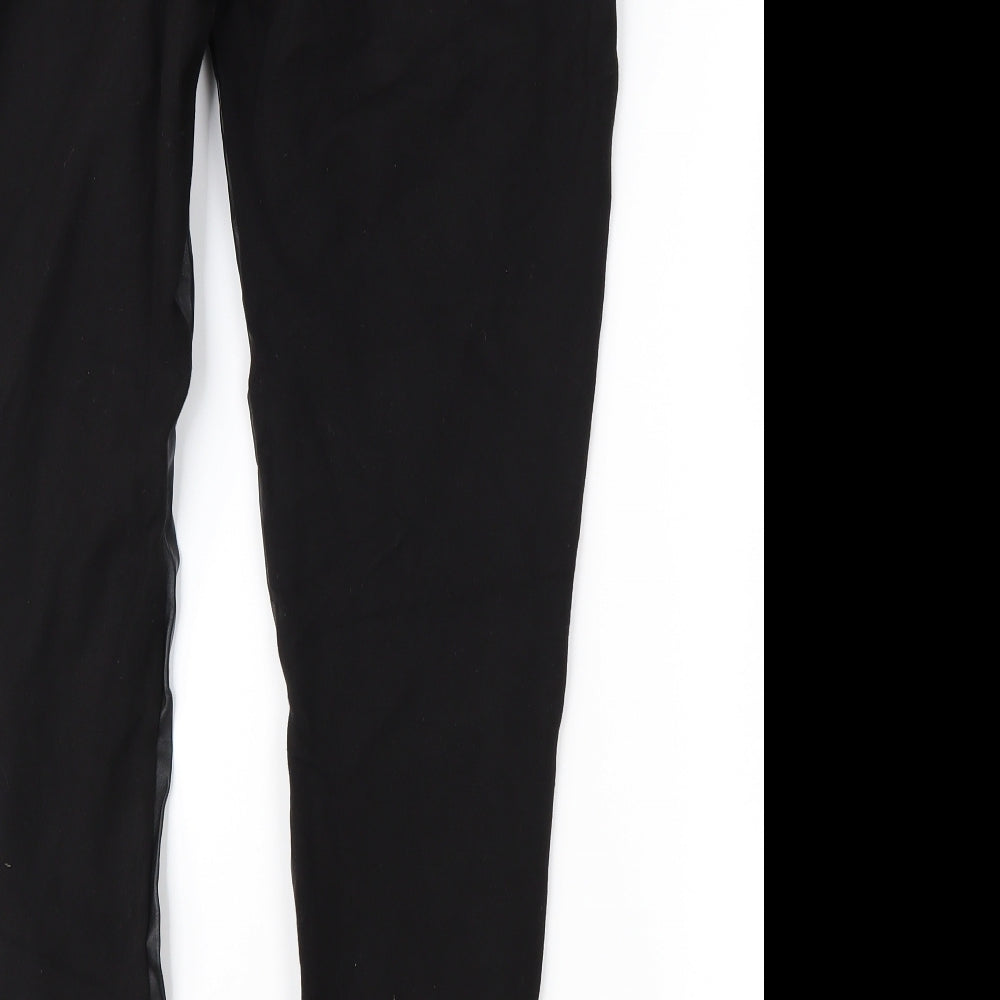 Womens UK Size 14 NEXT Regular Fit  Black Trousers