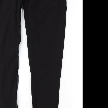 Womens UK Size 14 NEXT Regular Fit  Black Trousers
