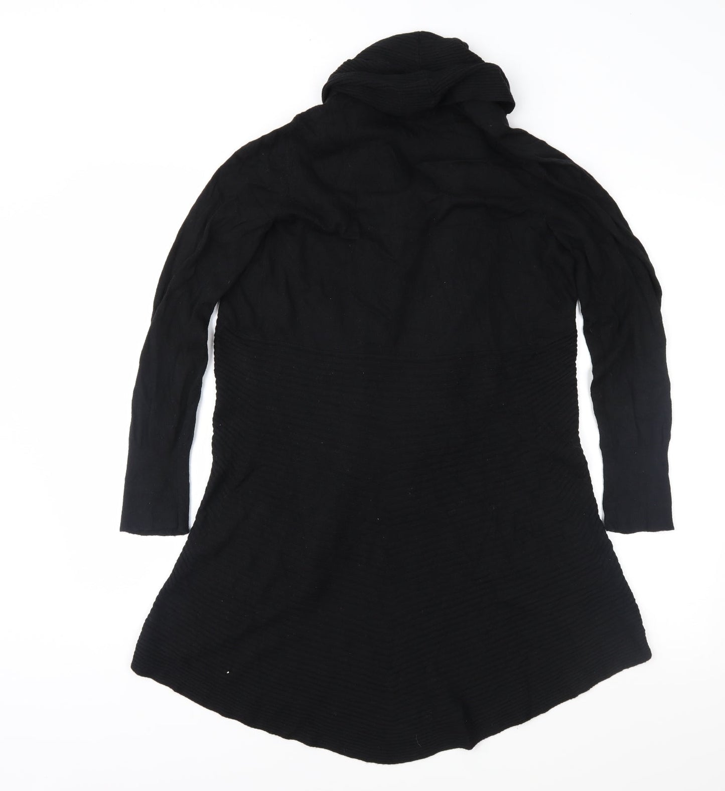 BHS Womens Black  Knit Cardigan Jumper Size 14