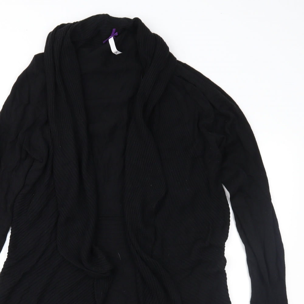 BHS Womens Black  Knit Cardigan Jumper Size 14