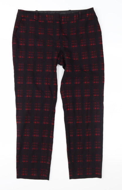 Womens UK Size 32 in NEXT Regular Fit  Purple Trousers