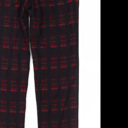 Womens UK Size 32 in NEXT Regular Fit  Purple Trousers