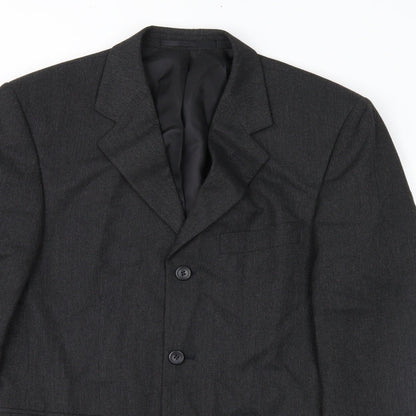 Mens UK Size 36 Burton Regular Grey Suit Jacket