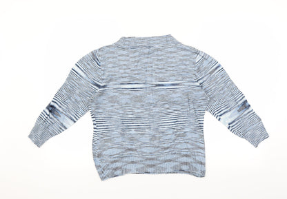 Klass Womens Blue   Pullover Jumper Size L