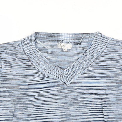 Klass Womens Blue   Pullover Jumper Size L