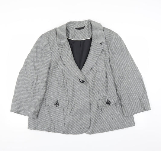 BHS Womens Grey   Jacket Suit Jacket