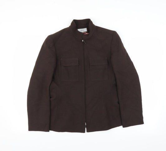Marks and Spencer Womens Brown   Jacket Suit Jacket Size 10