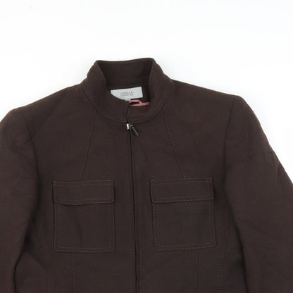 Marks and Spencer Womens Brown   Jacket Suit Jacket Size 10