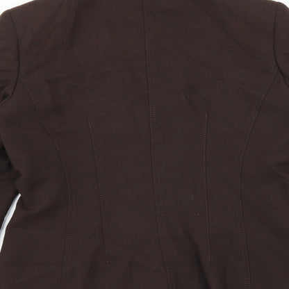 Marks and Spencer Womens Brown   Jacket Suit Jacket Size 10