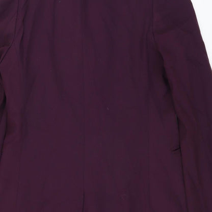 Marks and Spencer Womens Purple   Jacket Suit Jacket Size 10