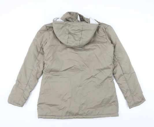 ann de lancay Womens Green   Jacket Coat Size S