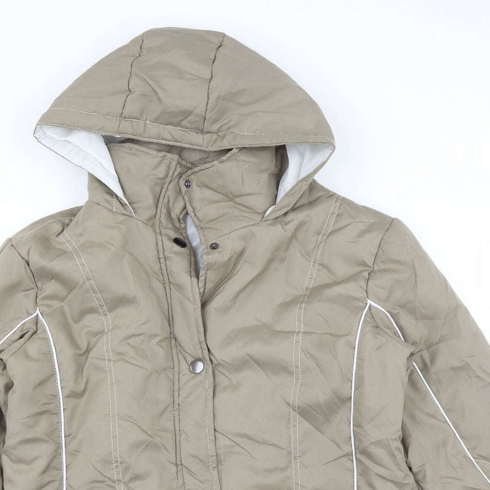 ann de lancay Womens Green   Jacket Coat Size S