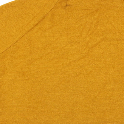 H&M Womens Yellow   Pullover Jumper Size L