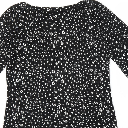Matalan Womens Black   Pullover Jumper Size 8