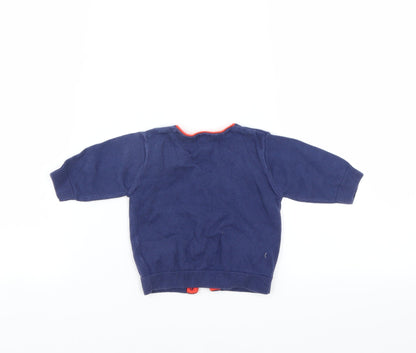 NEXT Girls Blue   Cardigan Jumper Size 0-3 Months