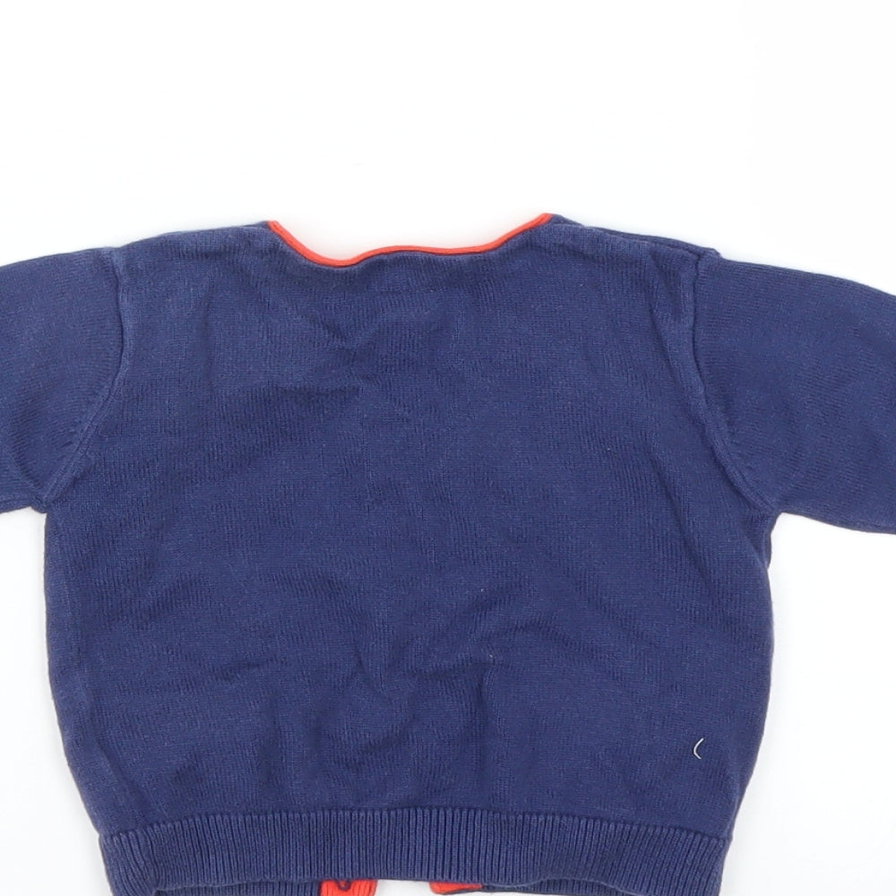 NEXT Girls Blue   Cardigan Jumper Size 0-3 Months