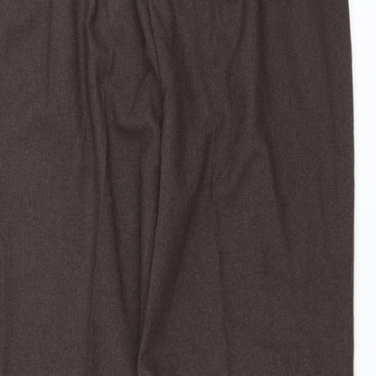 Womens UK Size 16 Le Bon Marché Regular Fit  Brown Trousers