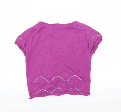 Gap Womens Purple   Cardigan Jumper Size S  - Shrug