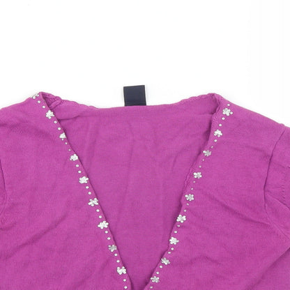 Gap Womens Purple   Cardigan Jumper Size S  - Shrug