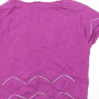 Gap Womens Purple   Cardigan Jumper Size S  - Shrug