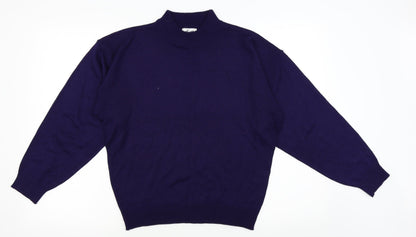 Amari Womens Blue   Pullover Jumper Size 14