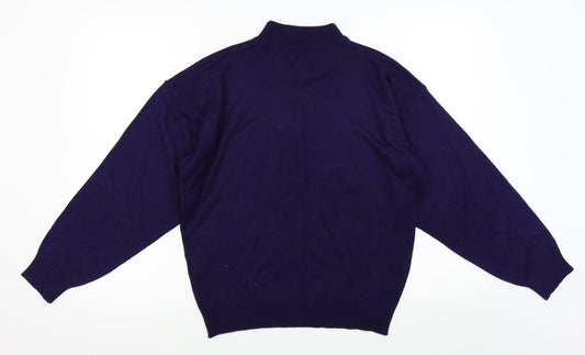 Amari Womens Blue   Pullover Jumper Size 14