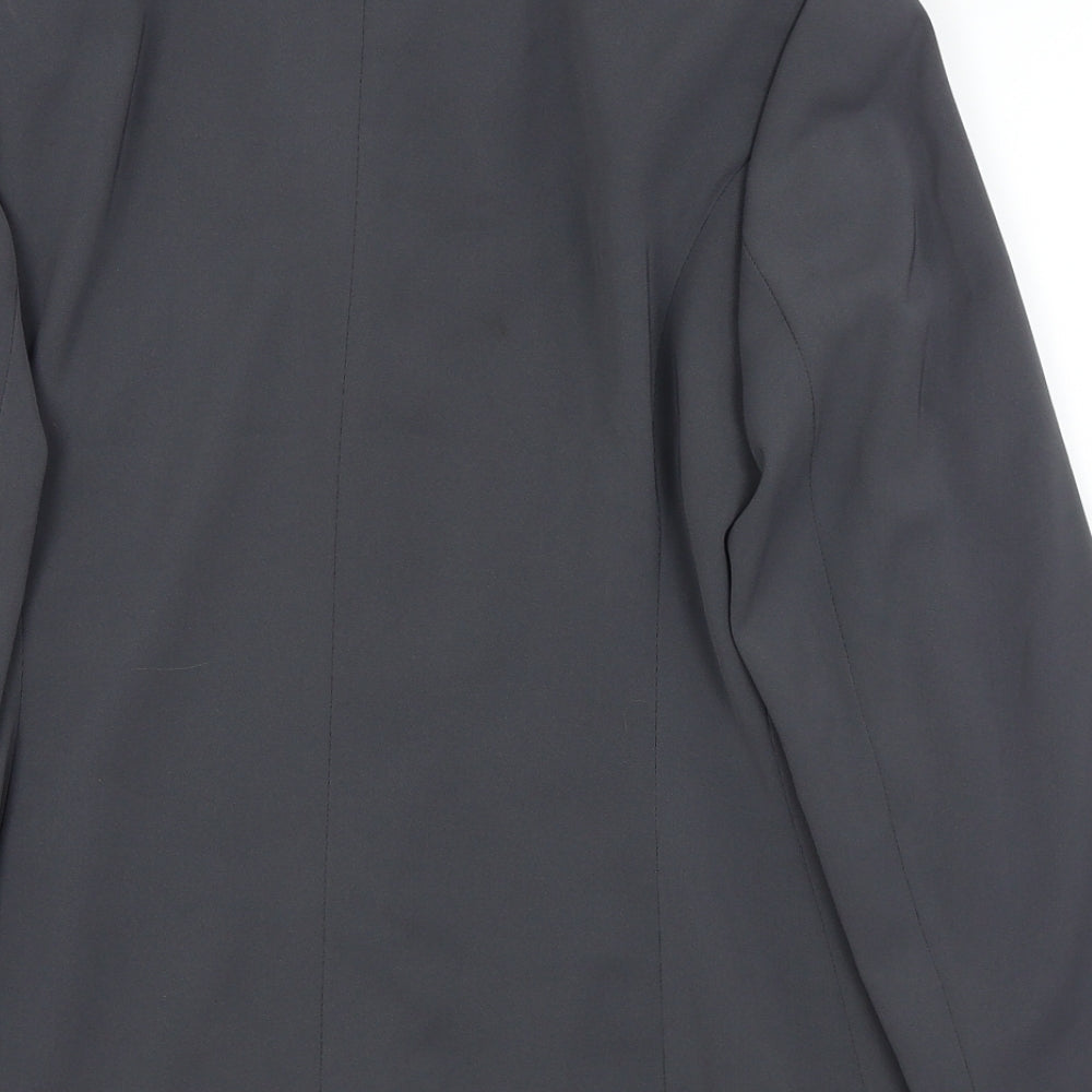 M&S Womens Grey   Jacket Blazer Size 10