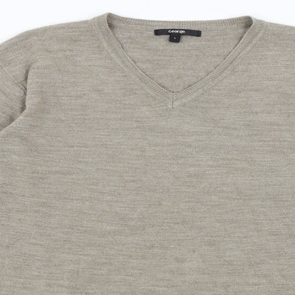 Asda George Mens Beige   Pullover Jumper Size L