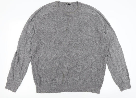 Asda George Mens Grey   Pullover Jumper Size 2XL