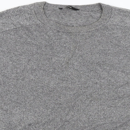 Asda George Mens Grey   Pullover Jumper Size 2XL