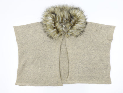 YD Girls Beige   Pullover Jumper Size 7-8 Years