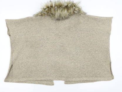 YD Girls Beige   Pullover Jumper Size 7-8 Years